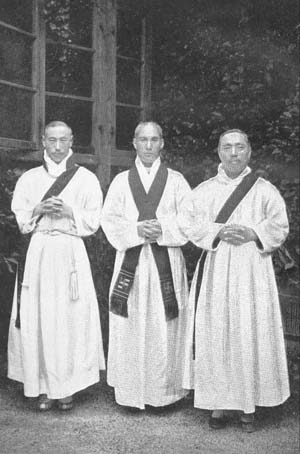 The First three Korean Anglican priests