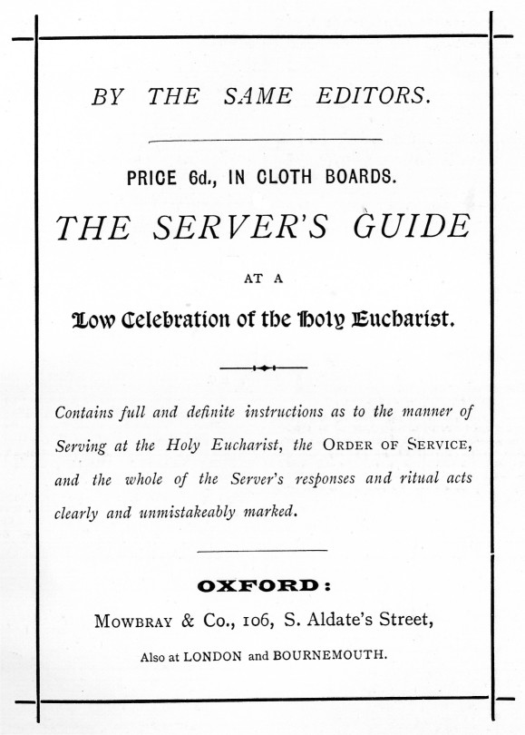 The Server's Guide